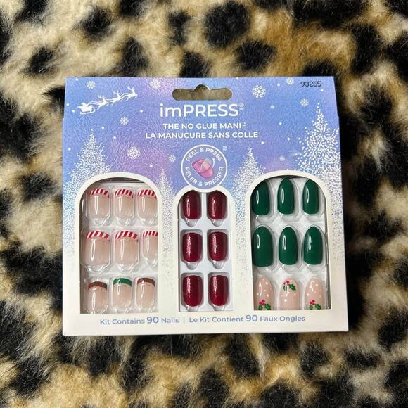 ImPRESS Holiday Press On Nails - Picture 1 of 4